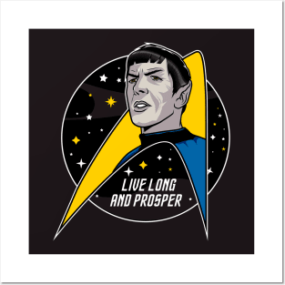 Live long and prosper Posters and Art